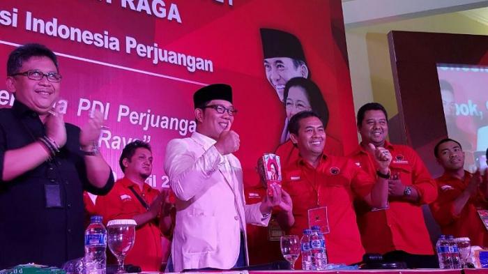 Ridwan Kamil Dekati PDI Perjuangan Demi Maju di Pilgub Jabar 2018