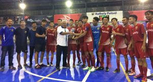 Kalahkan Kota Payakumbuh di Final, Rafhely FC Juara Liga Futsal Nusantara Sumbar 2017