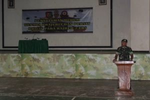 Prajurit dan Persit Satjar Brigif Para Raider 3 Kostrad Terima Penyuluhan Hukum