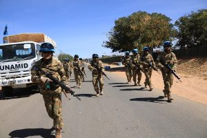 Satgas Yonkomposit TNI Konga XXXV-C UNAMID Gelar Latihan  ORC