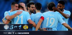 Serie A: Menang Telak, Lazio ‘Tendang” Inter Milan Keluar dari Tiga Besar