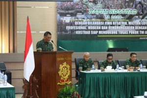 Pangkostrad Membuka Rapim Kostrad Tahun 2018