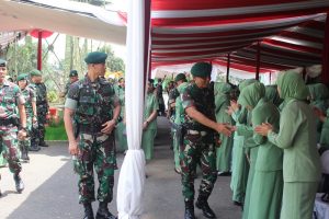 Kunjungan Pangkostrad Ke Yonif Raider 515 Kostrad