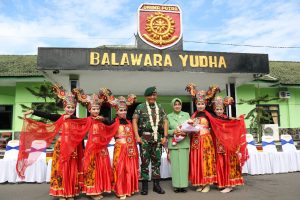 Kunjungan Kerja Pangkostrad di Markas Yonif Raider 509 Kostrad