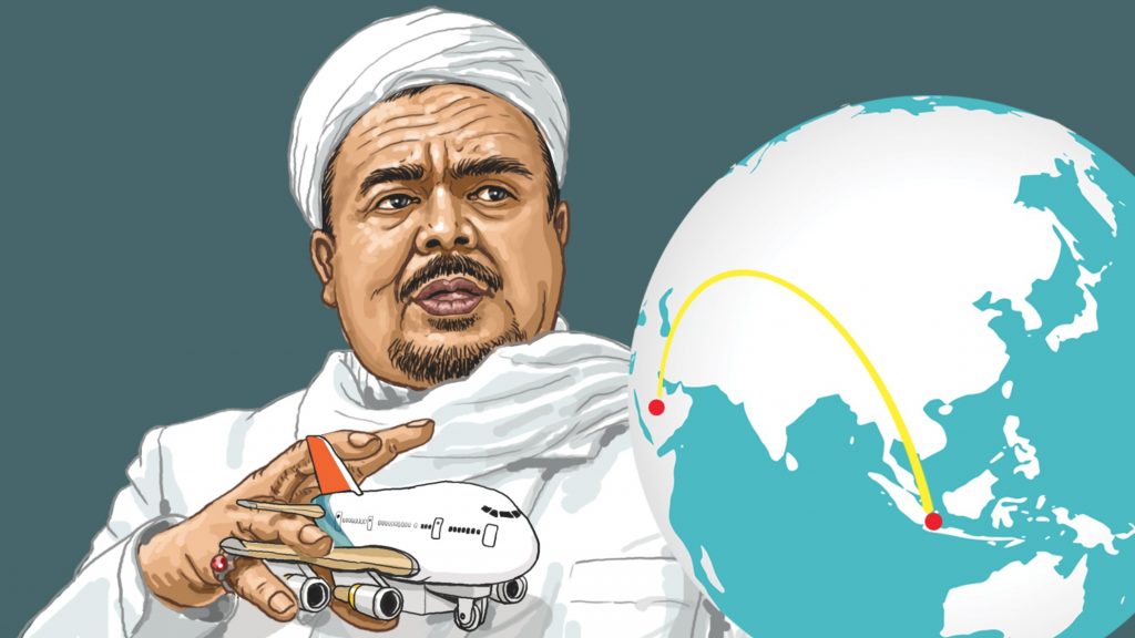 Habib Rizieq Pulang Besok, Beredar Video Ia Meninggalkan Arab Saudi