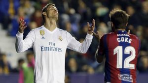 Lengah di Menit Akhir, Real Madrid Akhirnya Melongo di Markas Levante