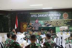 Pangkostrad Tutup Apel Dansat Kostrad Terpusat Tahun 2018