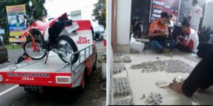 Heboh, Beli Honda CRF 150 Pakai Uang Koin Rp 1000