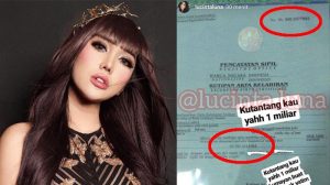 Lucinta Luna Pamer Akta Kelahiran, Netizen Temukan Banyak Kejanggalan