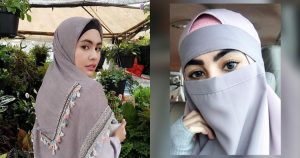 3 Artis Cantik Indonesia Ini Gunakan Niqab atau Cadar
