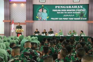 Kunjungan Kerja Pangdif 2 Kostrad Di Yonif Raider 514 Kostrad