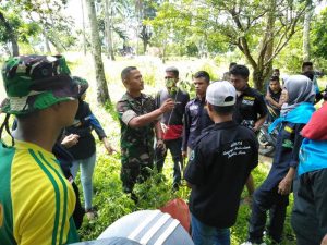 Peringati Hari Bumi Satgas Yonif Raider 515 Kostrad Bersama Mahasiswa Pattimura Adakan Penghijauan