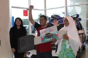 Ronny Trisno Tidak Menyangka Bisa Meraih Grand Prize Honda BR-V dari Tangcity Mall