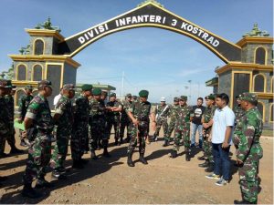 Kunjungan Kerja Pangkostrad Letjen TNI Agus Kriswanto  Ke Divisi Infanteri 3 Kostrad