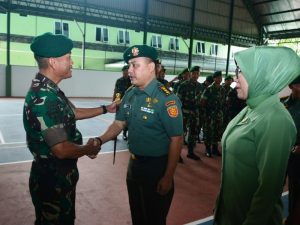 Pangdivif 2 Kostrad Pimpin Acara Laporan Korps  Kenaikan Pangkat Perwira