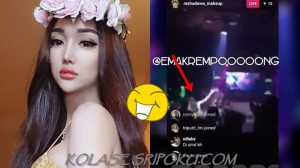 Video Lucinta Luna Jatuh dari Panggung Bikin Netizen Ngakak