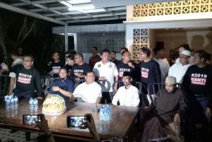 Sekber Gerindra-PKS Diawali Slogan Ganti Presiden 2019