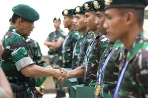 Pangkostrad Terima Tim AASAM dan Ton Tangkas Kostrad