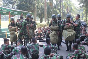 Yonif Para Raider 502 Kostrad Laksanakan Ground Training