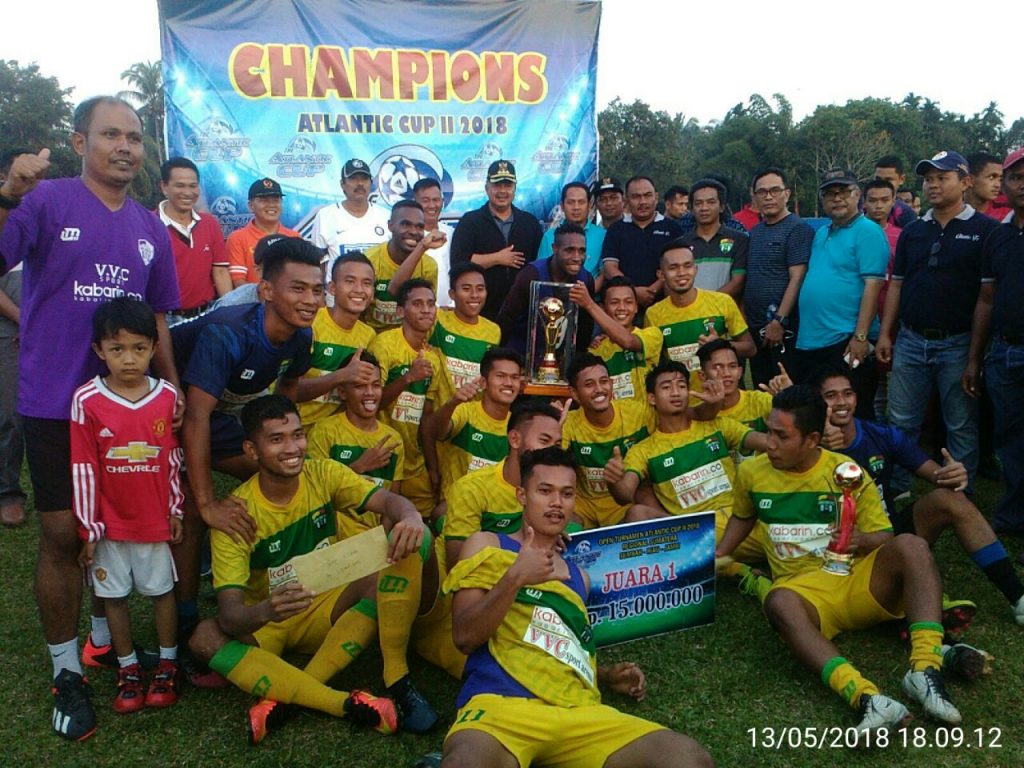 Modal Positif Pra-Liga 3 2018, Solok FC Juarai Atlantic Cup II Dharmasraya