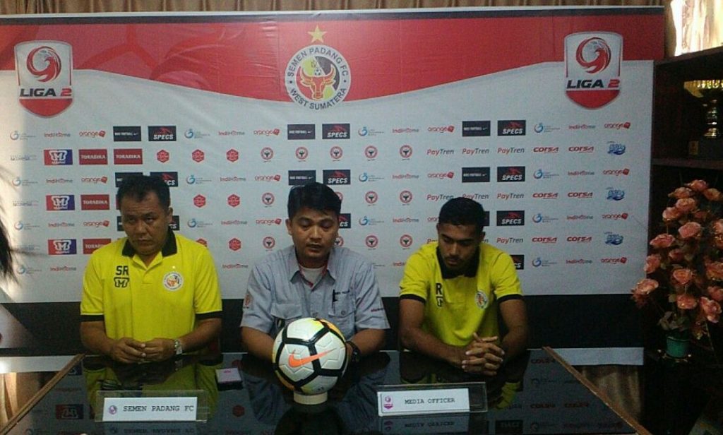 Semen Padang FC Siap Jadikan Persika Karawang Korban Berikutnya