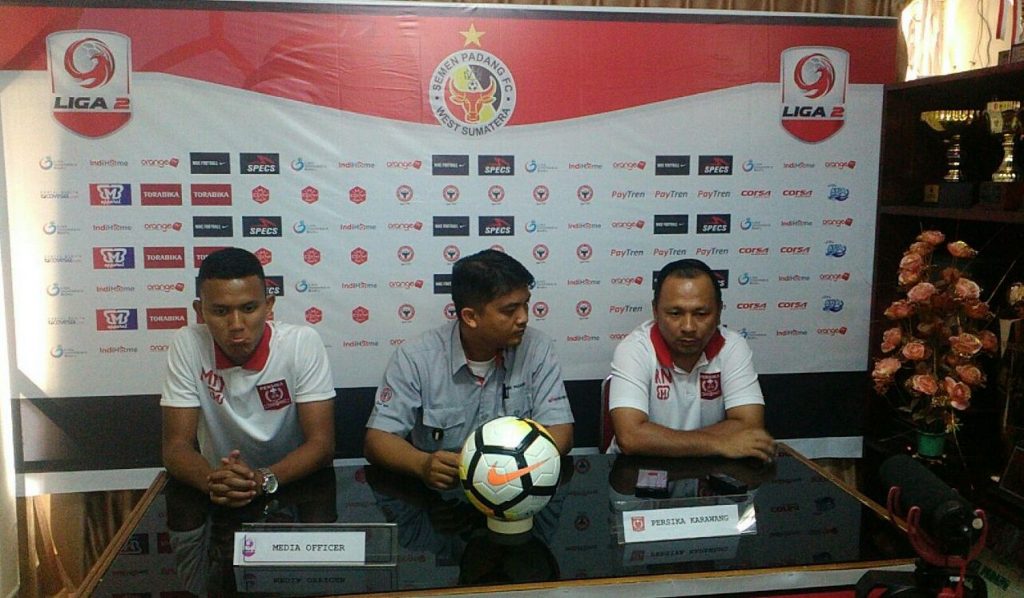 Sudah “Ngintip” Video Semen Padang FC, Pelatih Persika Yakin Bisa Menang di Padang