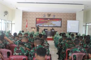 Ceramah Bintal Fungsi Komando Brigif Raider 9 Kostrad