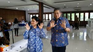 SBY Angkat 10 Jari Selesai Nyoblos, Ini Maknanya