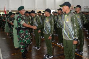 Lepas Kontingen PORAD VIII Tahun 2018, Pangdivif 1 Kostrad Berpesan Raih Prestasi Setinggi-tingginya