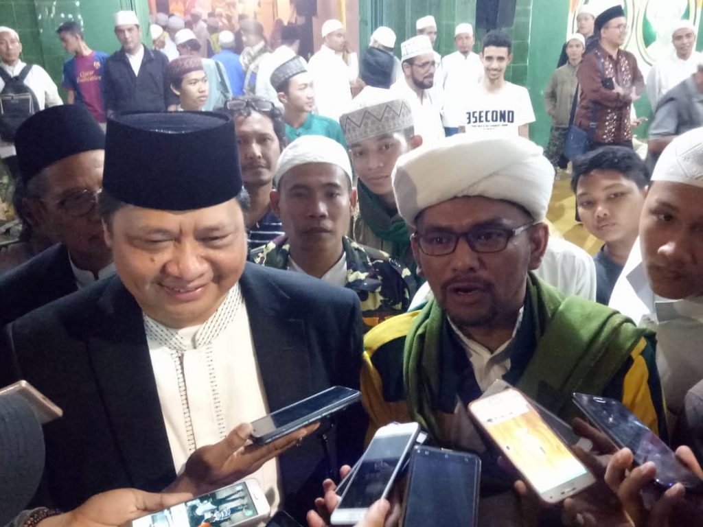 Airlangga Melanjutkan Silaturahmi Sang Ayah dengan Para Habib