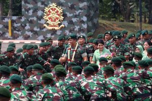 Pangkostrad Kunjungan Perdana Ke Divisi Infanteri 1 Kostrad