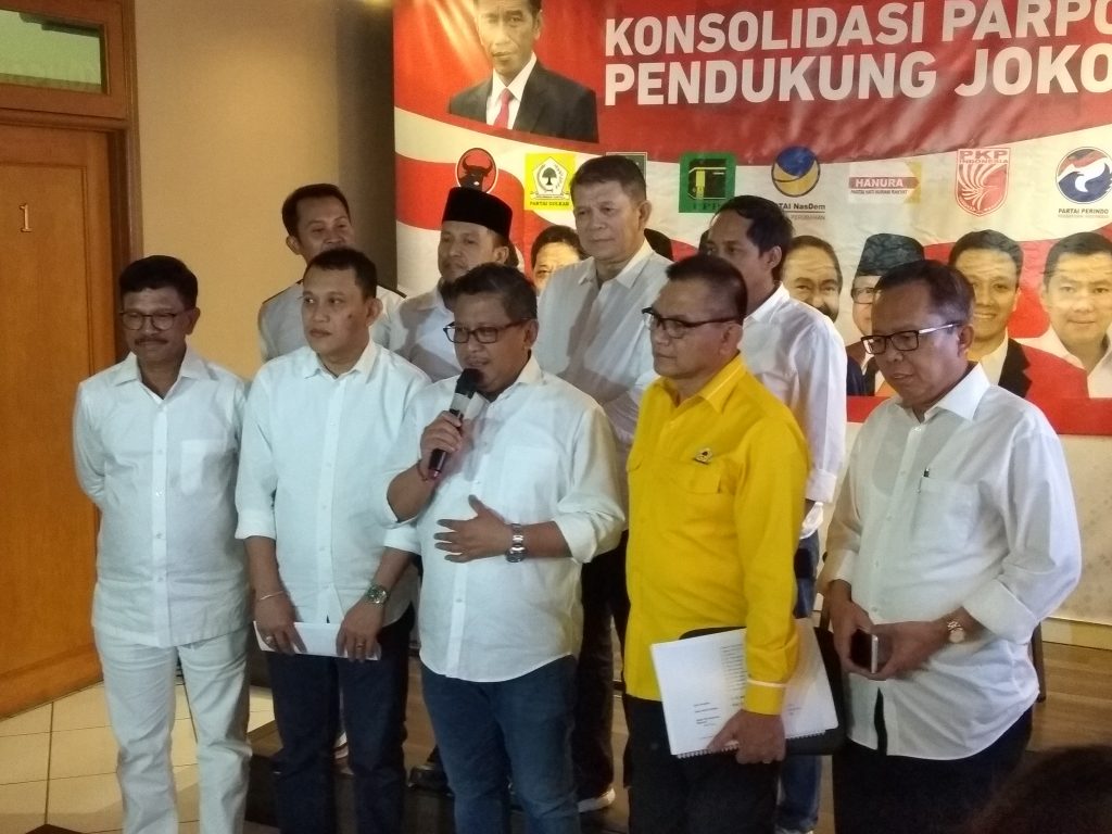 Mesin Parpol Pengusung Jokowi Langsung Bekerja