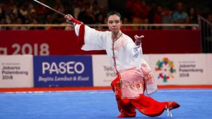 Lindswell Kwok Sumbang Emas Kedua bagi Indonesia di Asian Games 2018