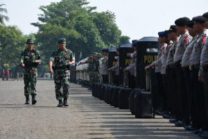 Divif 1 Kostrad Gelar Latihan Kesiapsiagaan Penanggulangan Kerusuhan Sosial