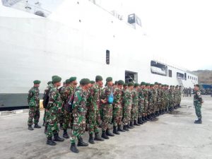 Kogasgabpad Kirim Prajurit Kesehatan Bantu Korban Gempa di Sumbawa Barat