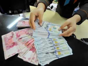 Rupiah Melemah Tipis ke Level Rp14.850 Per Dolar AS