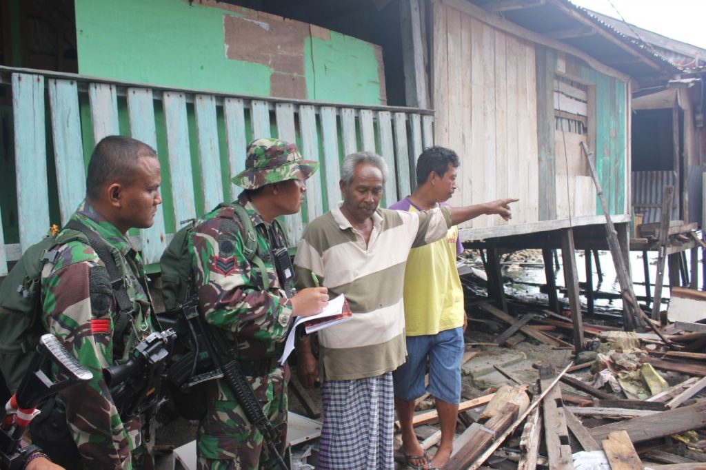 Dansatgas Divif 3 Kostrad Instruksikan Pendataan Pasca Gempa dan Tsunami di Kabupaten Donggala