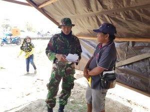 Pendataan Ulang Kembali Dilaksanakan Oleh Satgas Yonif Para Raider 433 Kostrad di Daerah Balaroa