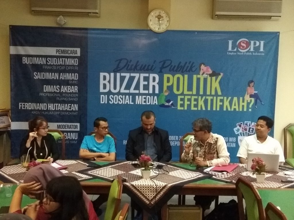 Punya Buzzer Dua Ribu Lebih, Ruang Sandi Ingin Sebar Narasi Positif