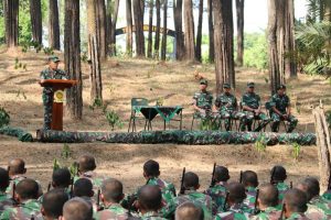 Pangdivif 2 Kostrad Tinjau Latihan Pembentukkan Raider di Yonif Raider 514 Kostrad