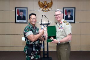 Pangkostrad Terima Kunjungan Kasad Australia