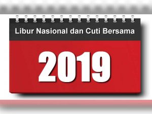 Pemerintah Tetapkan Libur Nasional dan Cuti Bersama 2019, Berikut Rinciannya