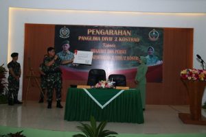 Batalyon Kesehatan 2 Kostrad Terima Kunjungan Pangdivif 2 Kostrad