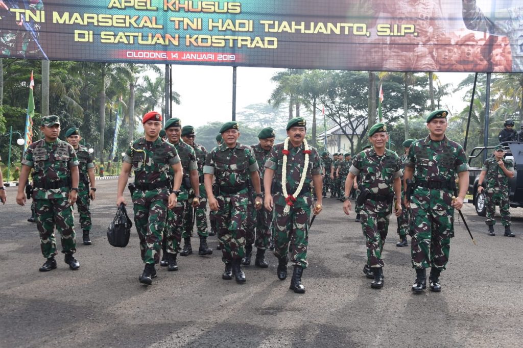 Panglima TNI : “Prajurit Kostrad Laksana Senjata Cakra Yang Tiada Tanding” Cakra…!!!