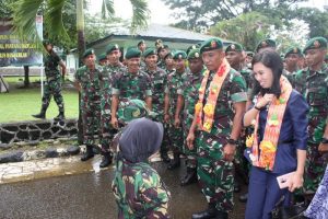 Jelang Purna Tugas, Danbigif PR 3 Kostrad Kunjungi Yonif PR 433 Kostrad