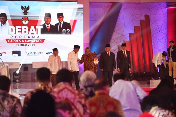 Debat Perdana Jokowi-Ma’ruf dan Prabowo-Sandi Dinilai Tak Spesial