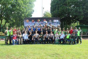 Yonif PR 330 Kostrad Latihan Pengamanan Jelang Pileg dan Pilpres