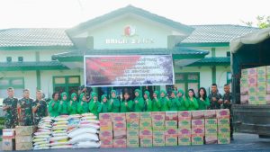 Peduli Bencana Alam Banjir Sentani, Brigif 20 Kostrad Kirim Sembako