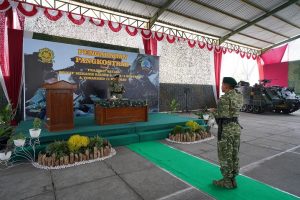 Pangkostrad Kunjungi Markas Yonif Mekanis Raider 413 Bremoro