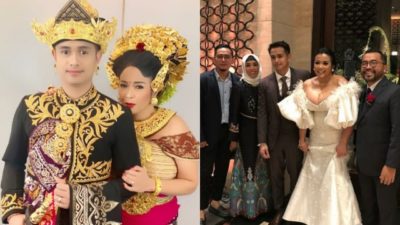 Pakai Gaun Pengantin Kesempitan Hingga Umbar Dada Istri 